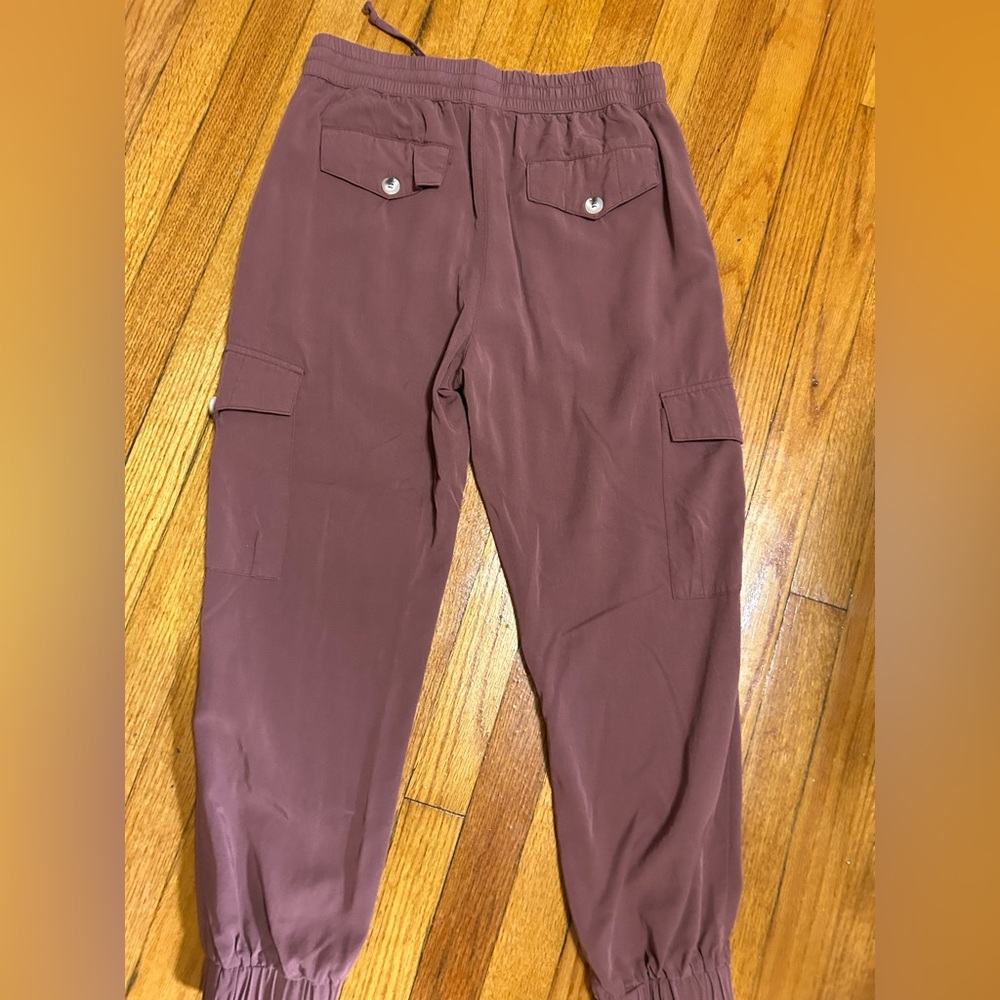 Dress Forum Cargo Pants Joggers Drawstring Pockets Casual Women's S - Picture 10 of 11